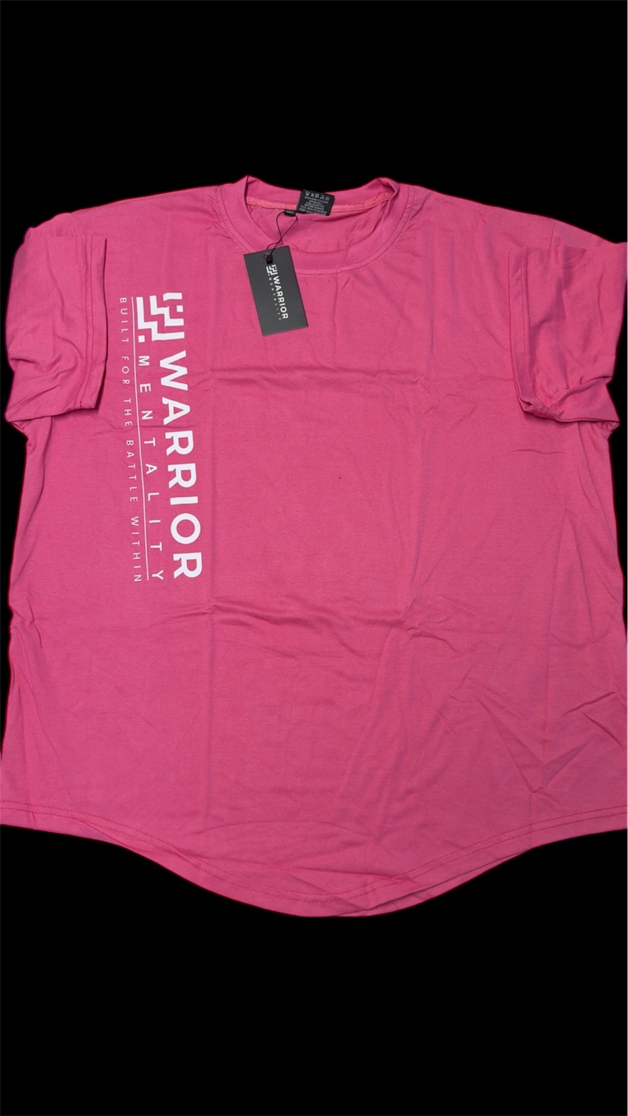 The warrior standard Curved hem t shirt