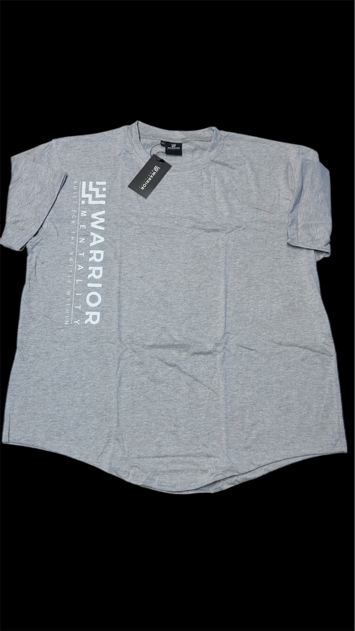 The warrior standard Curved hem t shirt