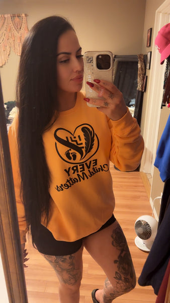 Unisex every child matters sweat shirt