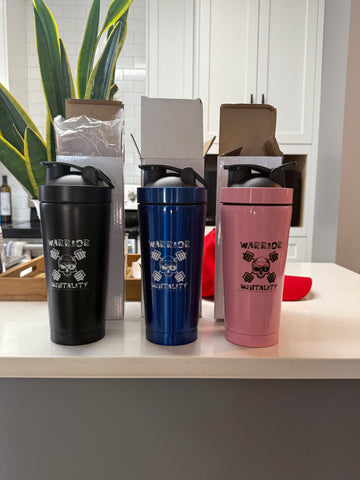 •	750ml Battle Brew Tumbler