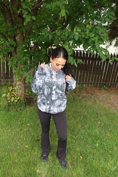 Winter woodland camo