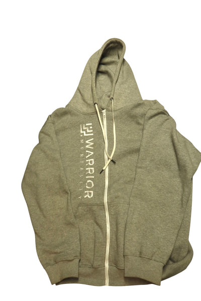 Warrior zip up hoody