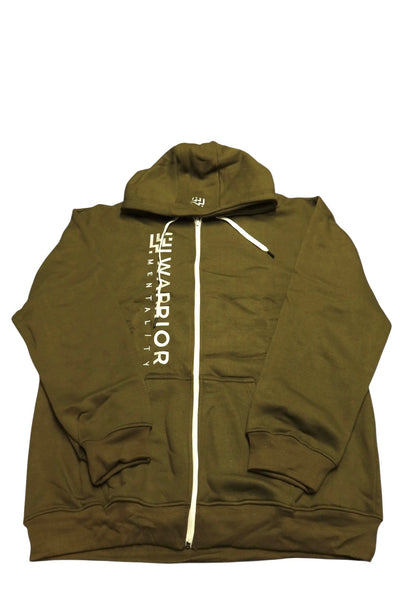 Warrior zip up hoody