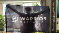 Warrior mentality flag